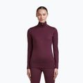 Кофта термоактивна жіноча Icebreaker 200 Oasis LS Half Zip dark berry