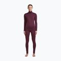 Кофта термоактивна жіноча Icebreaker 200 Oasis LS Half Zip dark berry 4