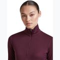 Кофта термоактивна жіноча Icebreaker 200 Oasis LS Half Zip dark berry 6