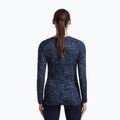 Лонгслів жіночий icebreaker Merino 200 Oasis Crewe Moss Bloom navy/dawn/aop 3