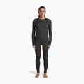 Штани термоактивні жіночі icebreaker Merino 260 Tech Vertex High Rise black/snow 2