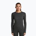 Кофта термоактивна жіноча Icebreaker Merino 260 Tech Vertex Crewe Black/Snow