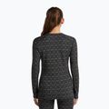 Кофта термоактивна жіноча Icebreaker Merino 260 Tech Vertex Crewe Black/Snow 3