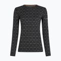 Кофта термоактивна жіноча Icebreaker Merino 260 Tech Vertex Crewe Black/Snow 5