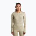 Кофта термоактивна жіноча Icebreaker Merino 260 Tech Vertex Crewe Undyed/Cumin