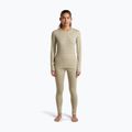 Кофта термоактивна жіноча Icebreaker Merino 260 Tech Vertex Crewe Undyed/Cumin 2