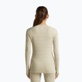 Кофта термоактивна жіноча Icebreaker Merino 260 Tech Vertex Crewe Undyed/Cumin 3