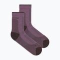 Шкарпетки жіночі Icebreaker Merino Hike+ Ultralight Quarter grey plum/bittersweet