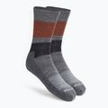 Шкарпетки для трекінгу Smartwool Everyday Blocked Stripe Crew сірі SW001940052