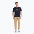 Футболка трекінгова чоловіча icebreaker Tech Lite II 7 Mountain Tops midnight navy 5