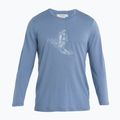 Термокофта чоловіча icebreaker Tech Lite II Tee Skiing Yeti kyanite 5