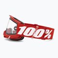 Окуляри велосипедні 100% Accuri 2 Enduro MTB neon/red/clear 4