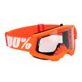 Маска велосипедна чоловіча 100% Strata 2 orange/clear 6