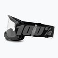 Окуляри велосипедні дитячі 100% Strata 2 Junior 50031-00001 black/clear 4