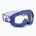 Окуляри велосипедні дитячі 100% Strata 2 Junior blue/clear