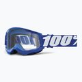 Окуляри велосипедні дитячі 100% Strata 2 Junior blue/clear 5