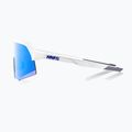 Окуляри сонцезахисні 100% S3 matte white/hiper blue multilayer mirror 3