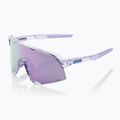 Окуляри сонцезахисні 100% S3 polished translucent lavender/hiper lavender mirror