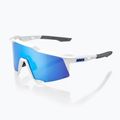 Окуляри сонцезахисні 100% Speedcraft matte white/hiper blue multilayer mirror