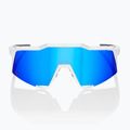 Окуляри сонцезахисні 100% Speedcraft matte white/hiper blue multilayer mirror 2