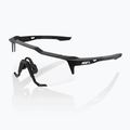 Окуляри велосипедні 100% Speedcraft soft tact black/hiper red multilayer mirror 10