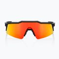 100% Speedcraft SL soft tact black/hiper red багатошарові дзеркальні сонцезахисні окуляри 2