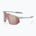 Окуляри сонцезахисні 100% Hypercraft SQ matte stone grey/hiper crimson silver mirror