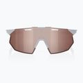Окуляри сонцезахисні 100% Hypercraft SQ matte stone grey/hiper crimson silver mirror 2