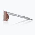 Окуляри сонцезахисні 100% Hypercraft SQ matte stone grey/hiper crimson silver mirror 3