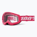 Окуляри велосипедні 100% Strata 2 pink/clear 5