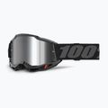 Окуляри велосипедні 100% Strata 2 black/silver mirror