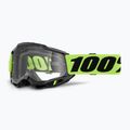 Окуляри велосипедні дитячі 100% Accuri 2 Junior neon yellow/clear