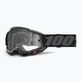 Окуляри велосипедні 100% Accuri 2 Enduro MTB black/clear