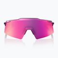 Окуляри сонцезахисні 100% Aerocraft gloss purple chrome/purple mirror 4