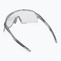 Окуляри сонцезахисні 100% S3 polished translucent grey/rose gold mirror photochrom 2