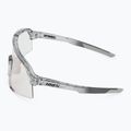 Окуляри сонцезахисні 100% S3 polished translucent grey/rose gold mirror photochrom 4