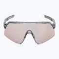 Окуляри сонцезахисні 100% S3 polished translucent grey/rose gold mirror photochrom 6