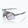 Окуляри сонцезахисні 100% S3 polished translucent grey/rose gold mirror photochrom 7