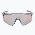 Окуляри сонцезахисні 100% Speedcraft polished translucent grey/rose gold mirror photochrom 6
