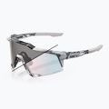 Окуляри сонцезахисні 100% Speedcraft polished translucent grey/rose gold mirror photochrom