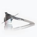 Окуляри сонцезахисні 100% Speedcraft SL polished translucent grey/rose gold mirr photochr 9