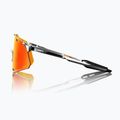 Окуляри сонцезахисні 100% Hypercraft black chrome/hiper red mirror 3