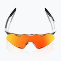 Окуляри сонцезахисні 100% Hypercraft black chrome/hiper red mirror 4