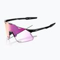 Окуляри сонцезахисні 100% Hypercraft gloss black/photochromic purple mirror 6