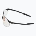 Окуляри сонцезахисні 100% Hypercraft SQ gloss black/photochromic purple mirror 4