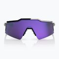 Окуляри сонцезахисні 100% Speedcraft SL polished black/hiper polarized lavender mirror 2