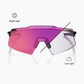 Окуляри сонцезахисні 100% Aerocraft gloss black/purple mirror photochromic 4