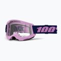 Окуляри велосипедні 100% Strata 2 purple/clear