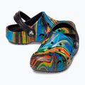 Шльопанці дитячі Crocs Baya Graphic Clog black/multi 9