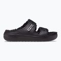 Шльопанці Crocs Classic Cozzzy Sandal black/black 9